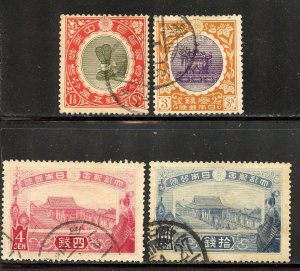 Japan # 148-51, Used.