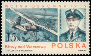 Poland #2824-2826, Complete Set(3), 1987, Military Related, Never Hinged