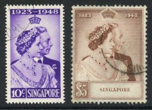 Singapore SG31/2 Silver Wedding used Cat 51.00 pounds