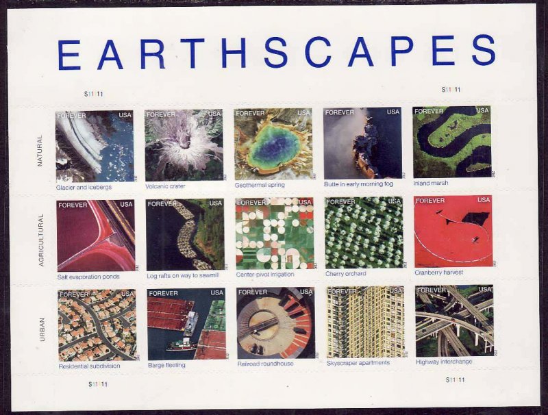 USA-Sc#4710- id12-unused NH sheet-Earthscapes-2012-