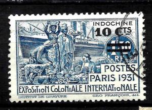 French Indochine  year 1931 issue  Scott #142 used