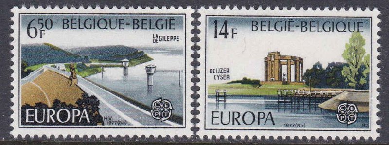 Belgium #985-86 F-VF Mint NH ** Europa 1977