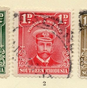 Southern Rhodesia 1920s Early Issue Fine Used 1d. NW-170454