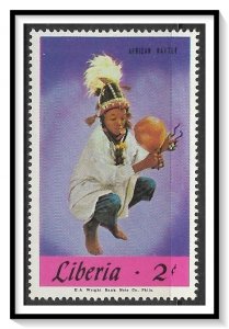 Liberia #466 Native Instruments MNH