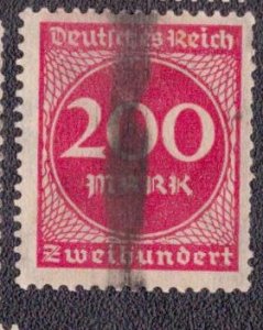 Germany 230 1923 Used