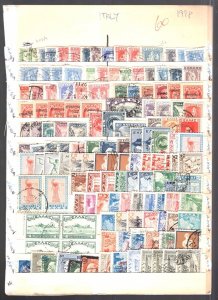 Greece 1920's-1980's Big Accumulation Most Used 981 Stamps See Scans
