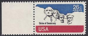 C88 26c U.S. Air Mail Mt. Rushmore 1974 Mint NH