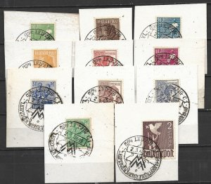 COLLECTION LOT 16798 GERMANY 11 STAMPS 1947+ CV+$19