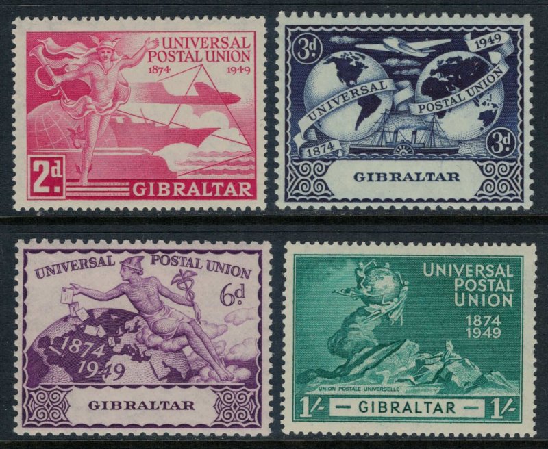 Gibraltar #123-6*  CV $6.75