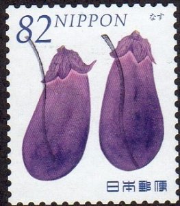 Japan 3693c - Used - 82y Eggplants (2014) (cv $1.25)