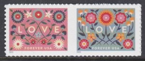 5661b Love Pair MNH
