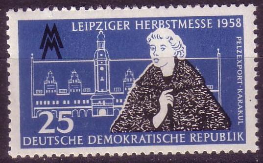 *DDR Leipzig Fair '58  Sc 407 MNH