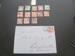 SWITZERLAND 1867-1882 USED  VF  (188)