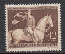 Germany - 1943 Brown Ribbon Sc# B243 - MNH (9832)