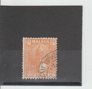 Perak  Scott#  85A  Used  (1938 Sultan Iskandar)