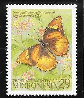 Micronesia #182b  29c Butterfly (MNH) CV$0.70