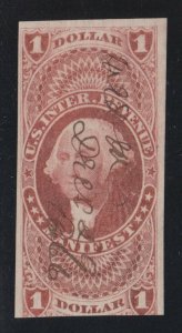 US R72a $1 Manifest Used F-VF SCV $47.50