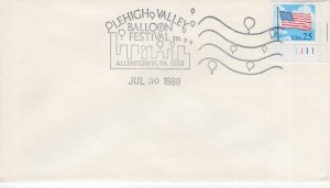 LEHIGH VALLEY BALLOON FESTIVAL,  ALLENTOWN, PA   1988  FDC15688