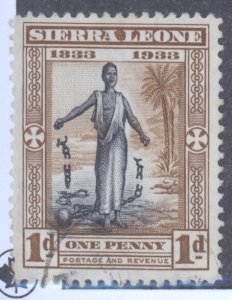 Sierra Leone, Scott #154, Used