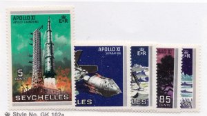 Seychelles           252 - 256              MNH OG