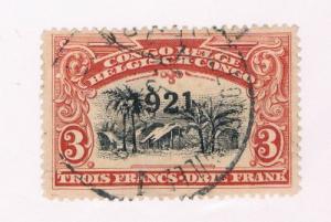 Belgian Congo  #71 Used Congo Village (B0161)