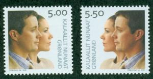 Greenland #429-430  Mint VF NH  Scott $4.25