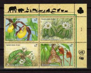 United Nations Vienna - endangered species, MNH, Mi 205-208