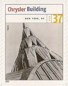 US 3910b Modern Architecture Chrysler Building 37c single MNH 2005