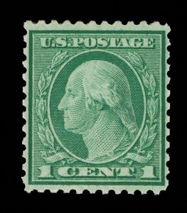 1921 1c George Washington, Green Scott 545 Mint F/VF NH