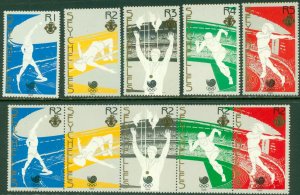 SEYCHELLES 642-7 MNH CV $8.25 BIN $5.00