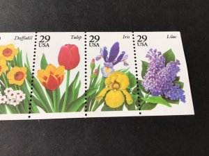 United States Flowers mint never hinged stamps for collecting A13037