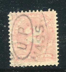 USA; 1894 Scarce classic Postage Due issue used Vermillion Shade of 2c. value