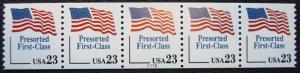 US #2605 MNH PNC5 Plate #A212 American Flag SCV $3.00