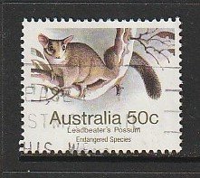 1983 Australia - Sc 793 - used VF - single - Leadbeater's Possum