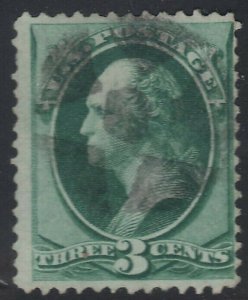 US Scott # 147 3c Washington Fancy Cancel SON Star