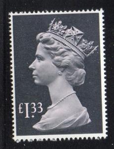 Great Britain Sc MH171 1984 £1.33 Machin Head stamp mint NH