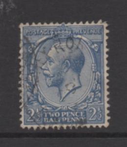 Great Britain  Scott # 191  used single