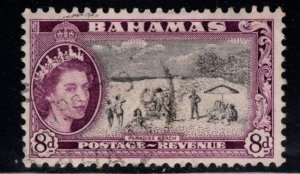 Bahamas Scott 166 Used QE2 stamp