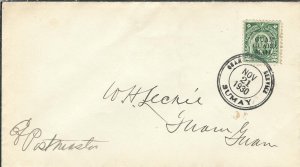 Guam Guard Mail: Sumay to Guam Postmaster 1930, Sc # M5 (47311)