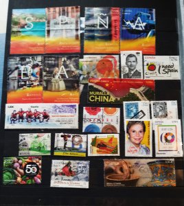 Lot Spain used/unused 8 pages