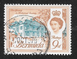 Bermuda Scott 182 UVLH - 1962 Library and Historical Society Issue