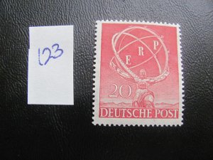 GERMANY BERLIN 1950 MNH SC 9N68 SET  VF/XF $75 (123)