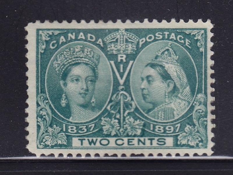 Canada Scott # 52 VF OG lightly hinged nice color cv $ 38 ! see pic !