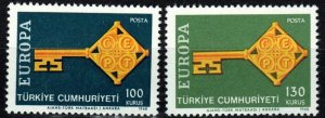Turkey #1775-6 MNH CV $2.50 (X8713)