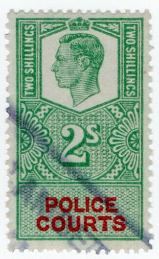 (I.B) George VI Revenue : Police Courts 2/-