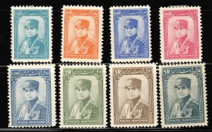 1935 short set (including high values) Mint hinged CV$451 Persia Perse Persanes