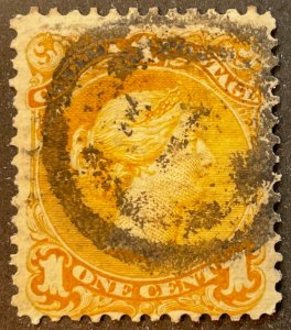 Canada, Scott 23, Used,Large Queen, Great SON Cancel, F-VF, Pencil on rear (Pic)