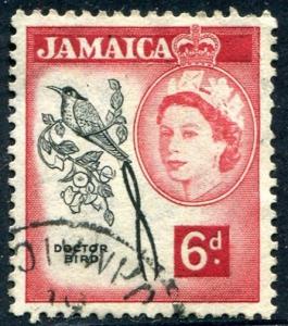 Jamaica Sc#166 Doctor Bird  Used