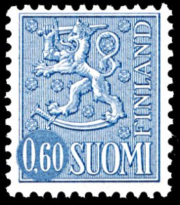 Finland 464B, MNH, National Arms