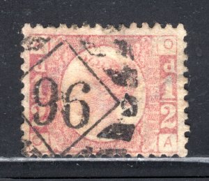 Great Britain #58, Plate #5  F/VF, Used, CV $22.50  .....  2480406